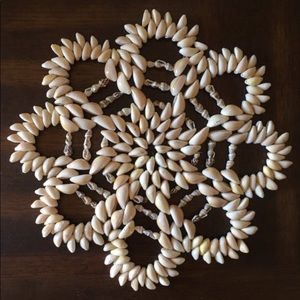 Cowrie Shell Trivet